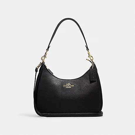 coach teri hobo bag black.